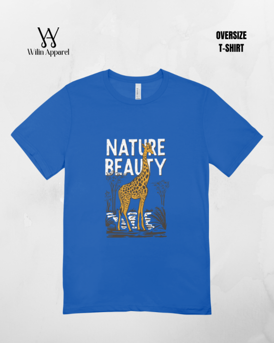 Kaos Unisex Oversize Nature Beauty
